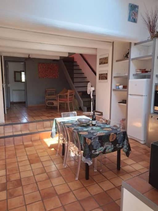 Ferienwohnung Maison De Charme Avec Vue Sur La Vallee De La Ceze Saint-Gervais  Exterior foto